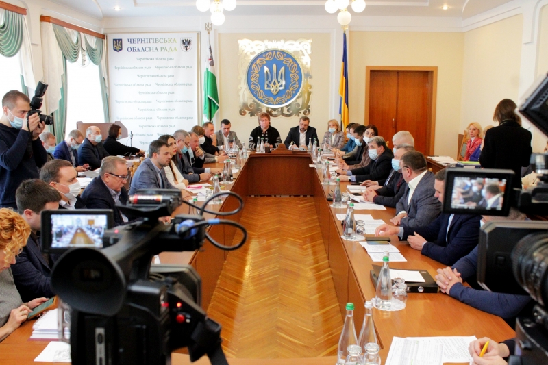 Президія обласної ради визначилась із порядком денним бюджетної сесії